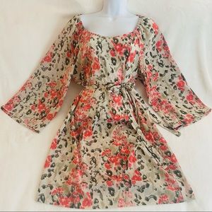 Vintage Y2K Garden Fairy Ethereal Boho Tunic Slip Dress